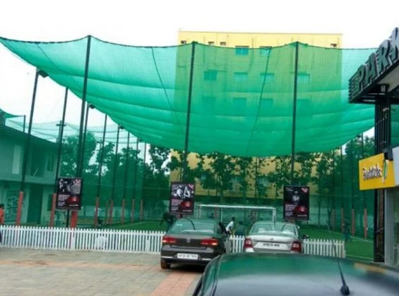 Car Parking Safety Nets — Shield parked vehicles from falling objects, paint spatter and bird droppings.