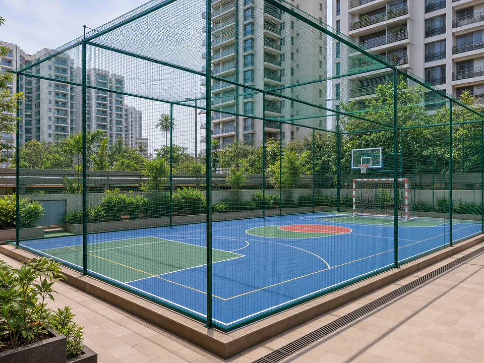 All Sports Practice Nets — Ball-stop fencing and practice enclosures for football, volleyball, tennis, badminton and hockey.